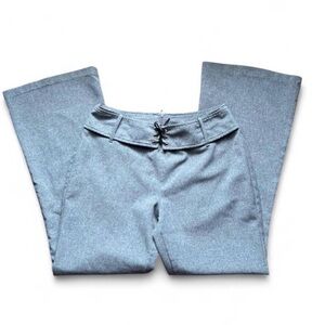 VI Petites Gray Lace-Up Trouser 🧚🏻